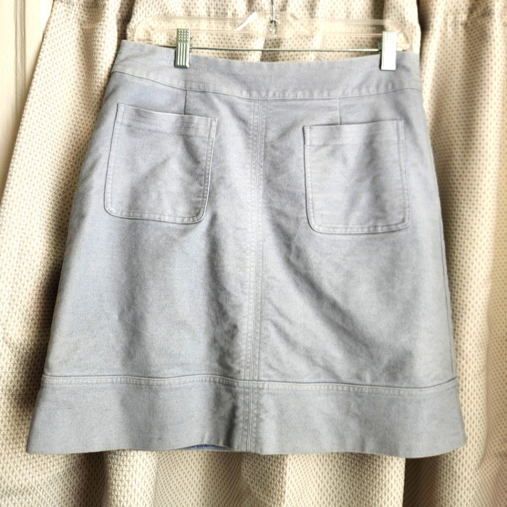 Boden Blue Corduroy Mini Skirt 6
